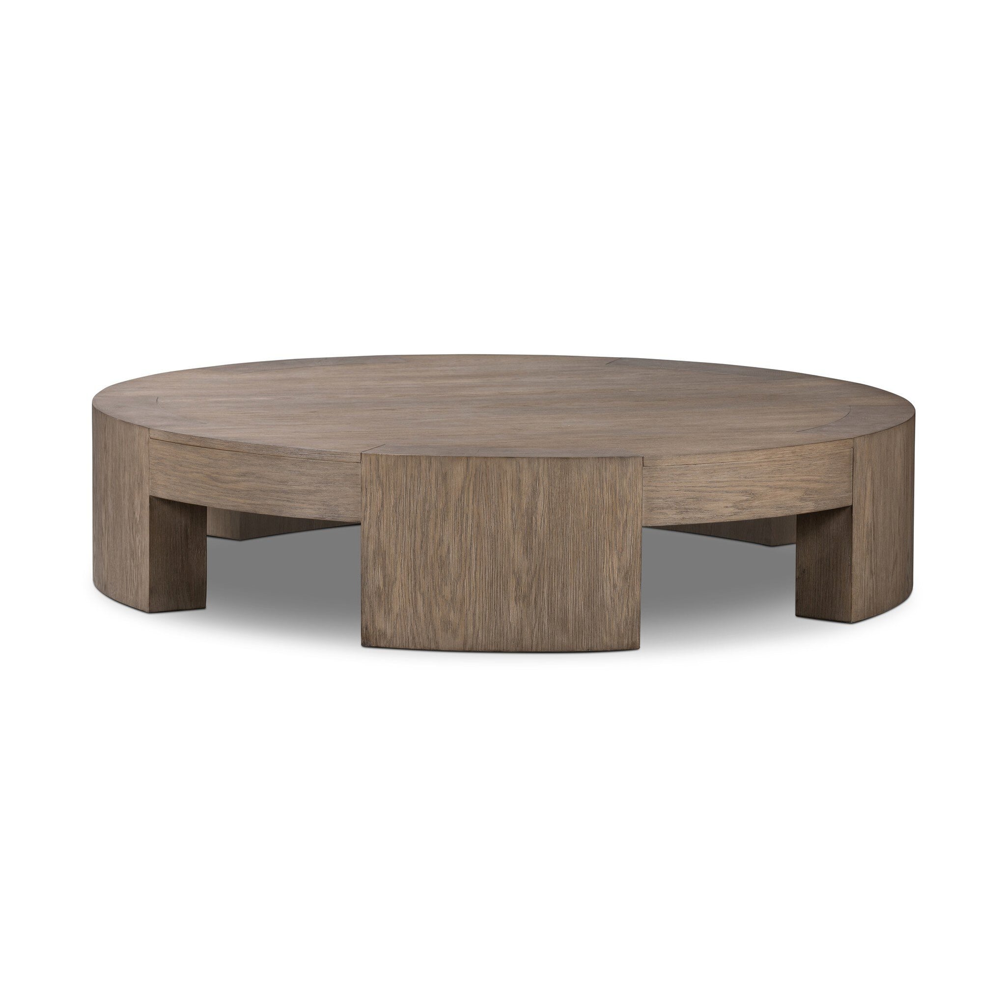 Sheffield Coffee Table, Warm Natural Flat Oak Veneer