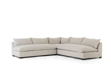 Grant 3-Piece Sectional, Ashby Oatmeal