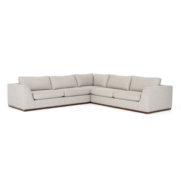 Colt 3-Piece Sectional, Aldred Silver